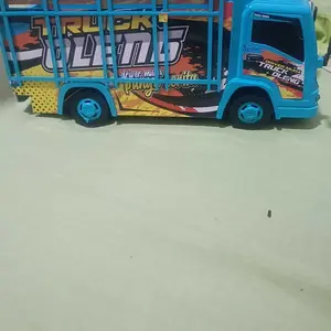 BASURI MAINAN ANAK TRUCK DUMP DAN POLISI OLENG LAMPU DAN LAGU BUMP AND GO PACKING BUBBLEWRAP TERMASUK BERSTANDAR SNI UNTUK ANAK 3+ TAHUN Baterai Bergerak