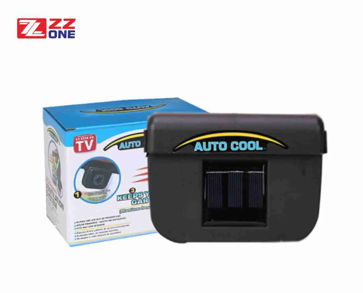 Kipas Pendingin Mobil Solar Power Auto Fan - Car Cooler Fan