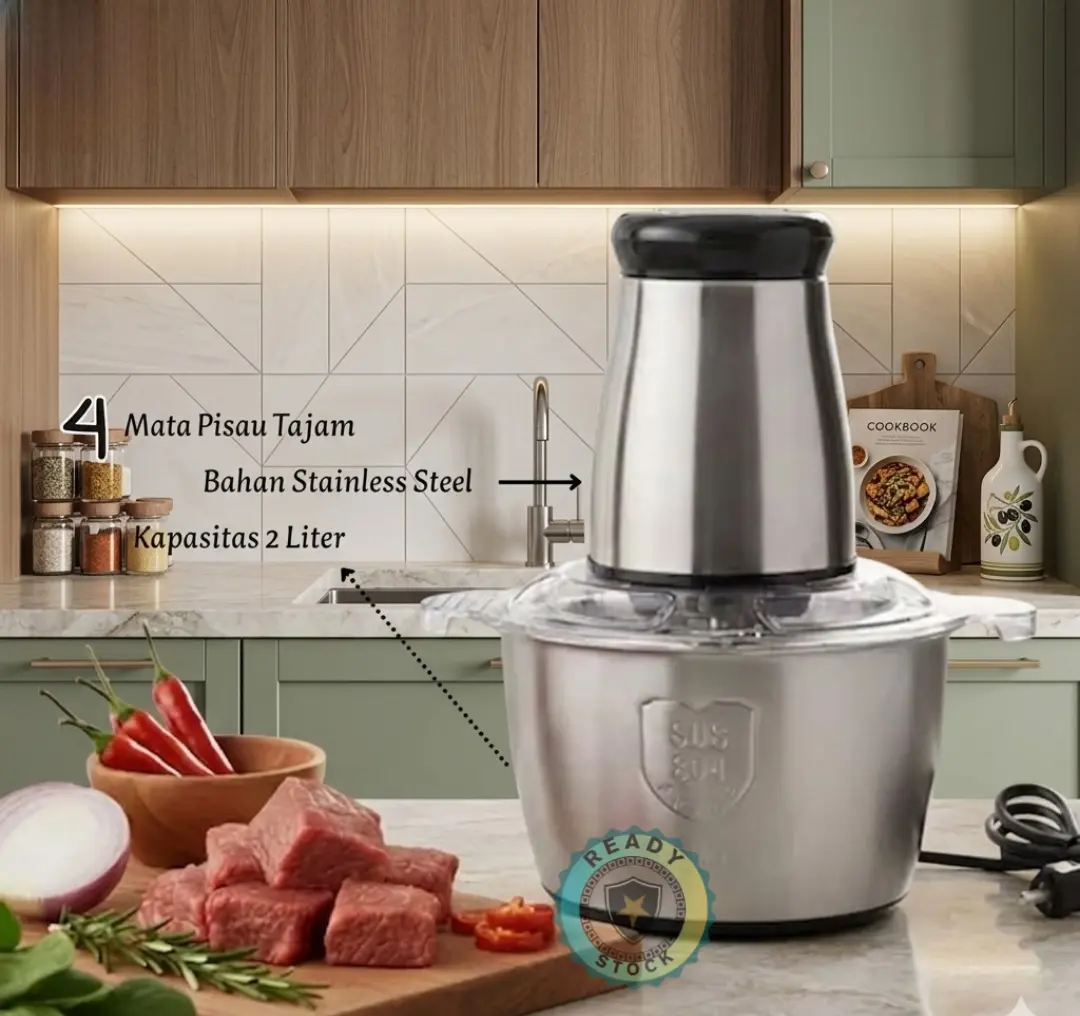 Blender Chopper Blender Daging Stainless Coper Penggiling Daging Serbaguna Tahan Lama