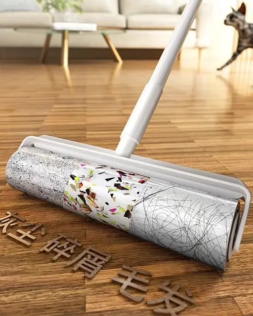 24cm Lint Roller Cleaner Mop Sticky Roller