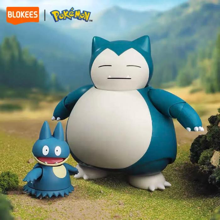 Promo Blokees Pokemon Classic Edition CV L Snorlax Action Toys model ...