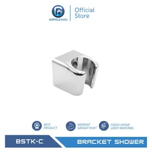 Holder Shower Bracket Shower gantungan Jet shower Kloset - Chrome