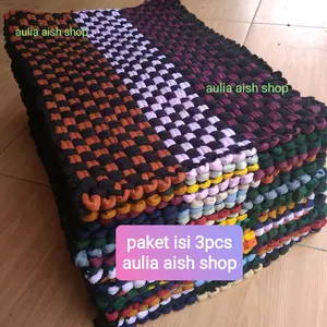 KESET ANYAM TEBAL isi 3PCS Homemade Anti selip Kain