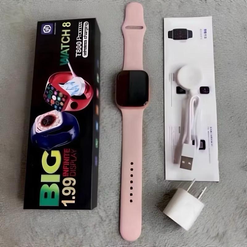 Đồng hồ thông minh T800, Smatwatch Nghe Gọi Chơi game Nhận thông báo sức khỏe Cho Nam Nữ