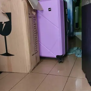 IBKoper Koper W006 20 24 28 Inch Hardcase ABS Tahan Banting 4 Roda 360° Putaran Kunci 3 Digit Tas Troli Perjalanan