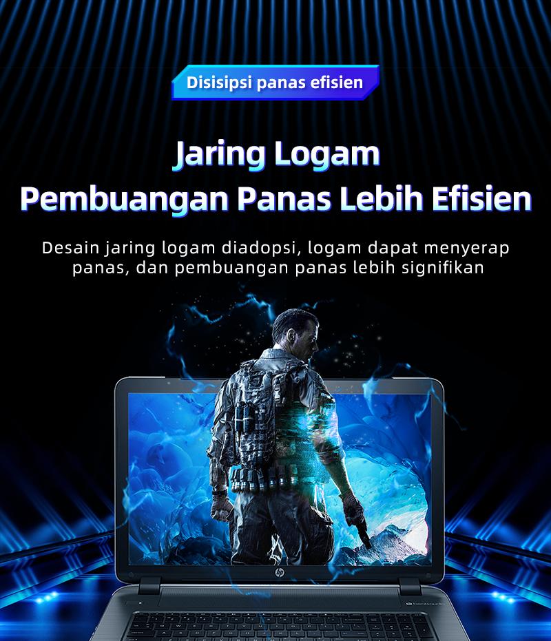 YLV Cooling Pad RGB Light Laptop Kipas Laptop Cooling Pad Pendingin Laptop Silent - M19 For Gaming Laptops Computer 10-14 Inci. YLV Cooling Pad RGB Light Laptop Kipas Laptop Cooling Pad Pendingin Laptop Silent - M19 For Gaming Laptops Computer 10-14 Inci.