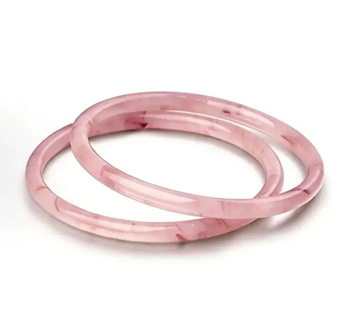 Vòng tay ngọc bích đẹp lung linh dành cho phái đẹp - 6 mm