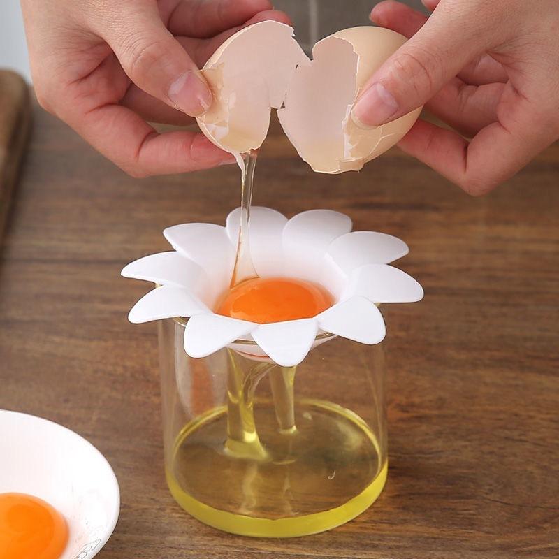 Saringan Alat Pemisah Putih Dan Kuning Telur Bentuk Bunga Egg Kitchenware 1