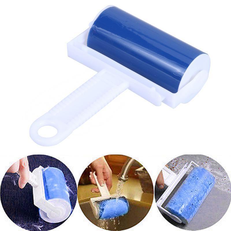 Product Introduction of Portable Washable Dust Filter Drum Roll Portable Tools Sticky Hair Hair Removal Device Cleaner Brush Household Supplies 9