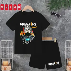 STELAN CELANA DAN BAJU ANAK Cowok Cewek Bahan Katun 24s Ukuran XS-XXL DesainReady Motif