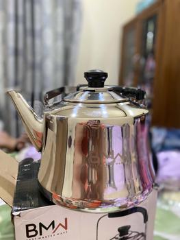 Product Review of Teko Kettle Stainless Steel 3 Liter 4 Liter Ceret Air Panas Ketel Air from T**u 0