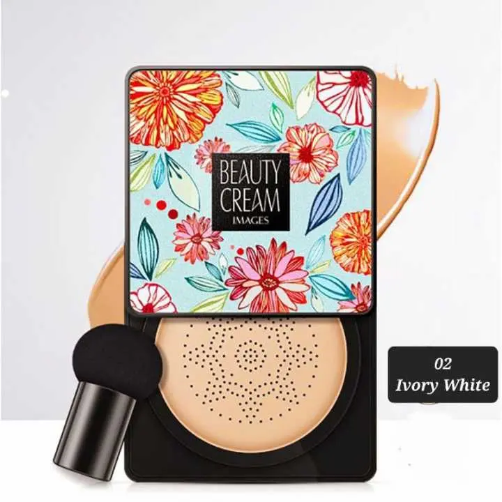 Pandawaa.ID - Beauty Cream Images BB Cushion Foundation + Sponge Mushroom Head 20g Waterproof Blemish 4