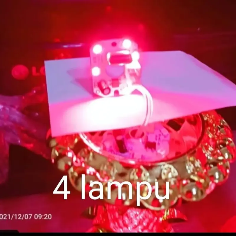 plat lampu sembahyang led - kecil 1