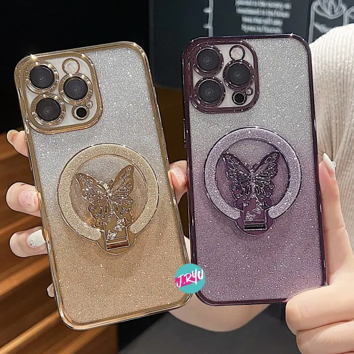 JRYU REALME KUPU DIHATIMU Stand Holder Softcase Compatible With REALME 5 8 11 C11 C12 C15 C20 C21Y C35 C53 C55 C67 NOTE 50 C65 C63 C75 0