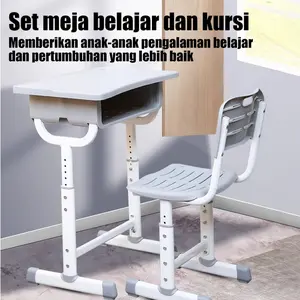 Set Kursi Meja Belajar Karakter Minimalis