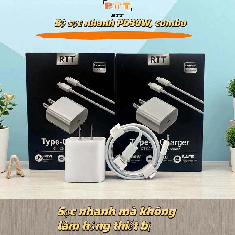 Bộ sạc nhanh 30W cho điện thoại ip,sạc 60p lên 60-80% pin.Cáp sạc ổn định và an toàn cho thiết bị của bạn-sạc nhanh 30w