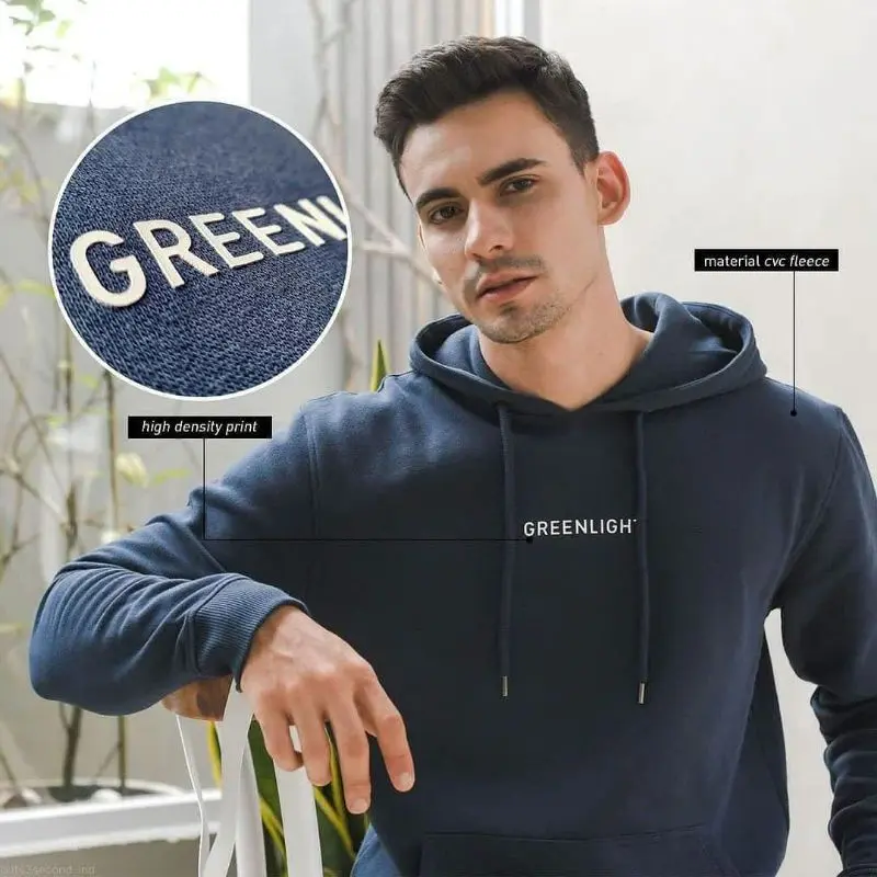 HOODIE GREENLIGHT TERBAIK 100%HING TECHNOLOGY