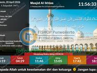 Gambar Source Code Aplikasi Web Display Informasi Masjid Jadwal Sholat dari ITSHOP Purwokerto Kab. Banyumas 4 Tokopedia