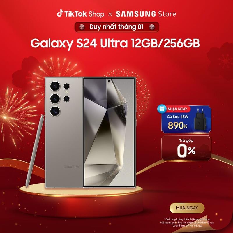  Điện thoại Samsung Galaxy S24 Ultra 12GB 256GB 