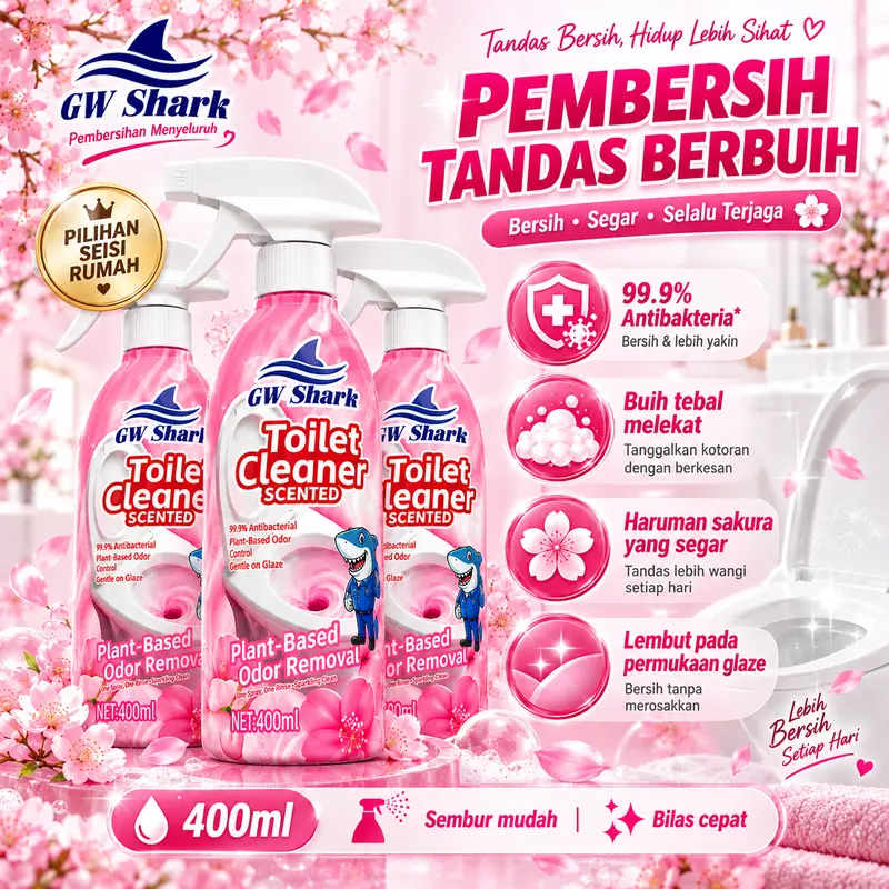 GW Shark Toilet Cleaner 5