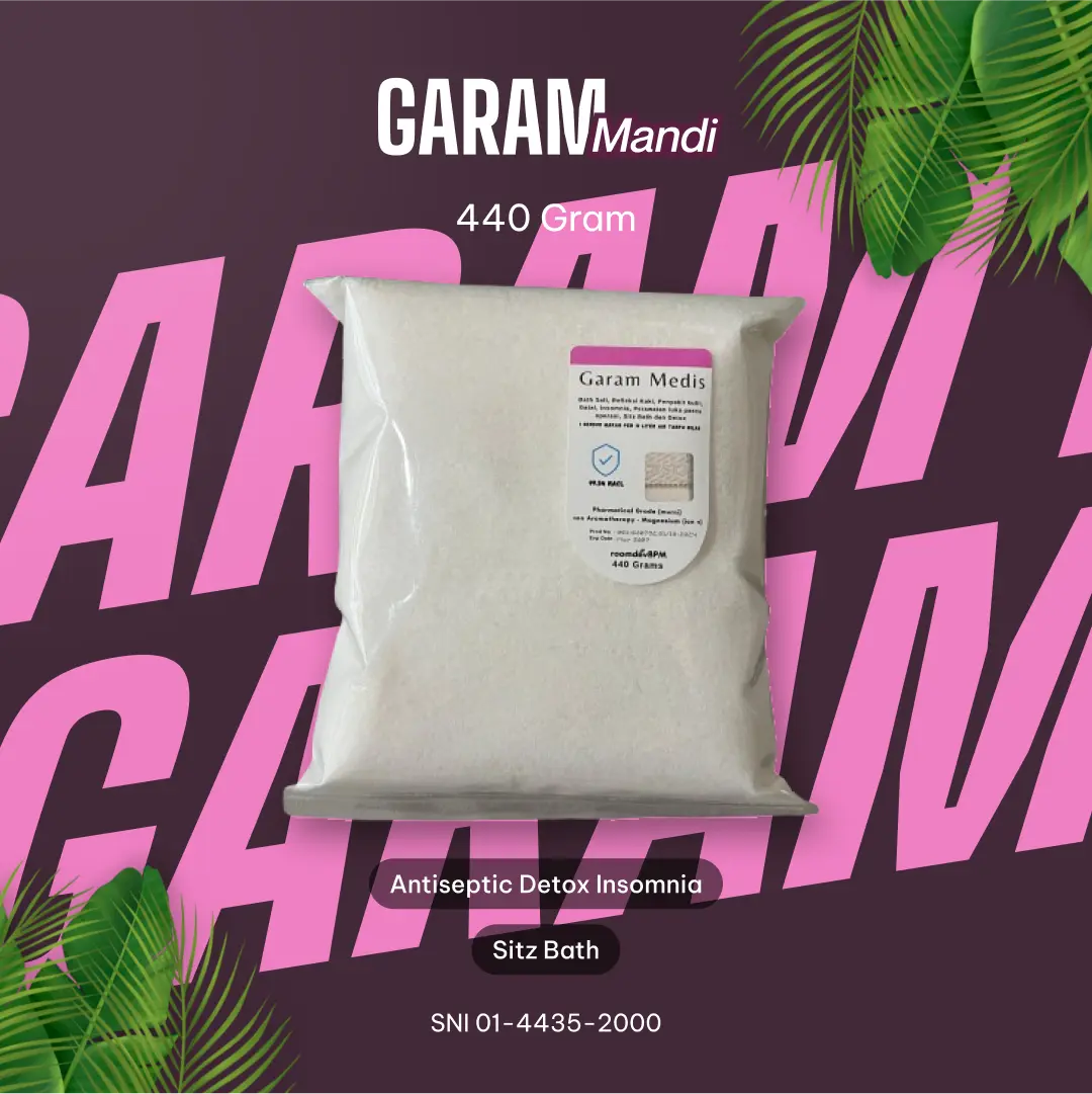 Garam Mandi & Rendam Kaki Pharmatical Grade 440 Gram Perawatan Kulit