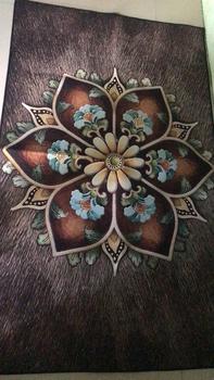 Product Review of RAJA - Karpet Lantai Eropa Anti Slip Bahan Polyester Alas Karet Motif Estetik Karpet Ruang Tamu Modern Carpet from S**️ 2