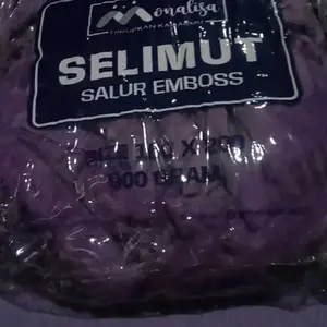 Monalisa Selimut Bulu Uk 180 x 200 cm ( 900 Gram ) Bahan Polyester / Salur / Blanket / Halus Lembut Nyaman Tidak Rontok