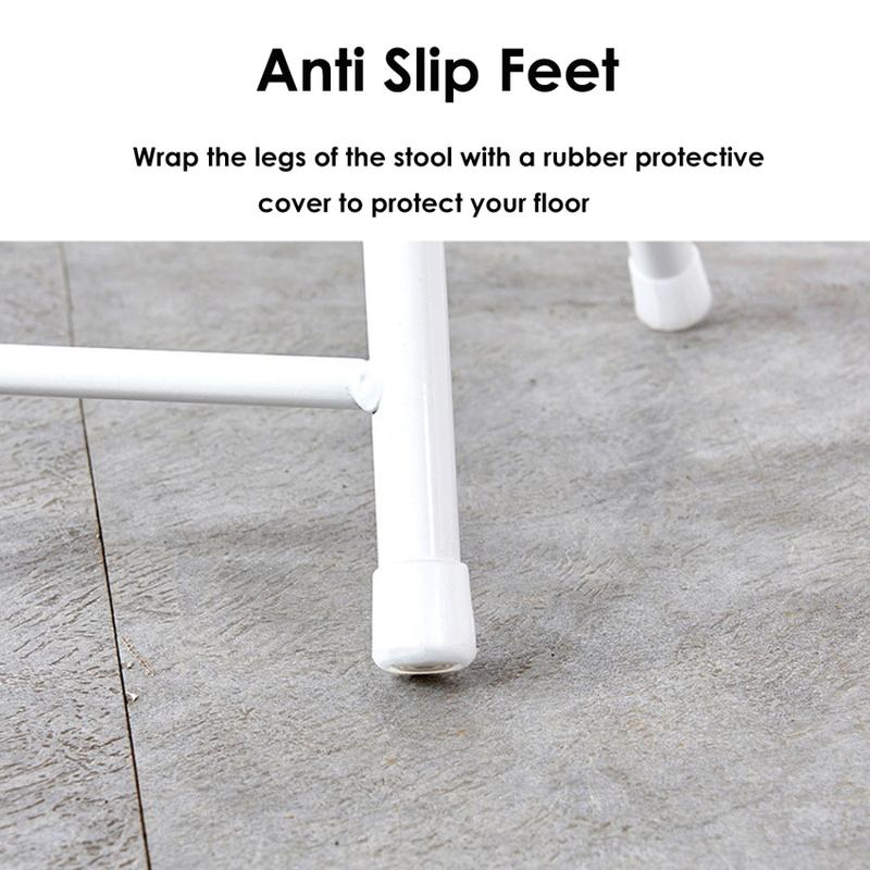 Folding Chair Household Small Dining Chair Small Stool Art Student Dormitory Multi-Functional Bar Stool High Stool Simple Chair 4