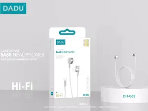 DADU Headset Kabel Audio 3,5 Hi-Fi Bass Headphones DH-063 Comfortable dan Berkualitas Tinggi