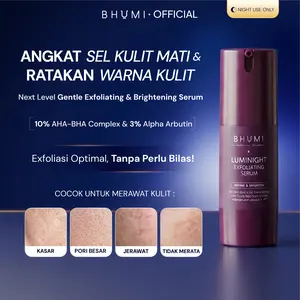 (FREE PRODUCT TIDAK UNTUK DIJUAL) Luminight Exfoliating