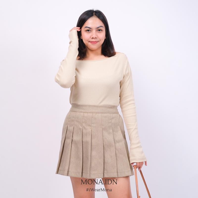 MONA - Suzy Skort Wanita Rok Tennis Casual Celana Rok Perempuan Semiwol Premium Tebal Tidak Menerawang 7
