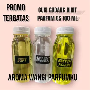 ( 100ML ) PROMO BIBIT PARFUM 0S NON ALKOHOL ,BISA DIPAKAI ROL ATAU SPRAY, BIBIT PARFUM TERLARIS
