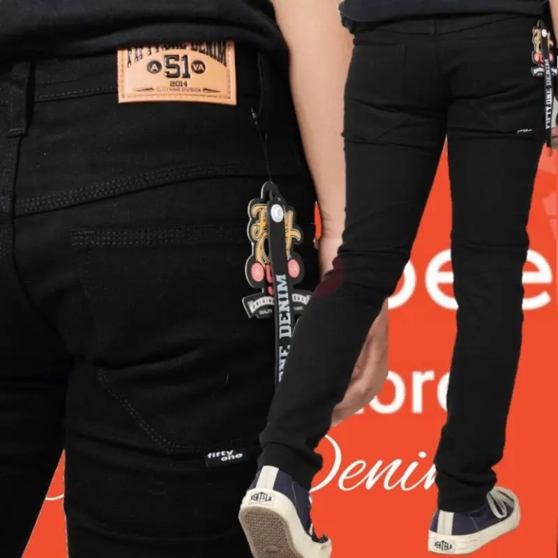 Celana Jeans Pria panjang Skinny Slim Fit Pensil Melar (promo lebaran 2021)