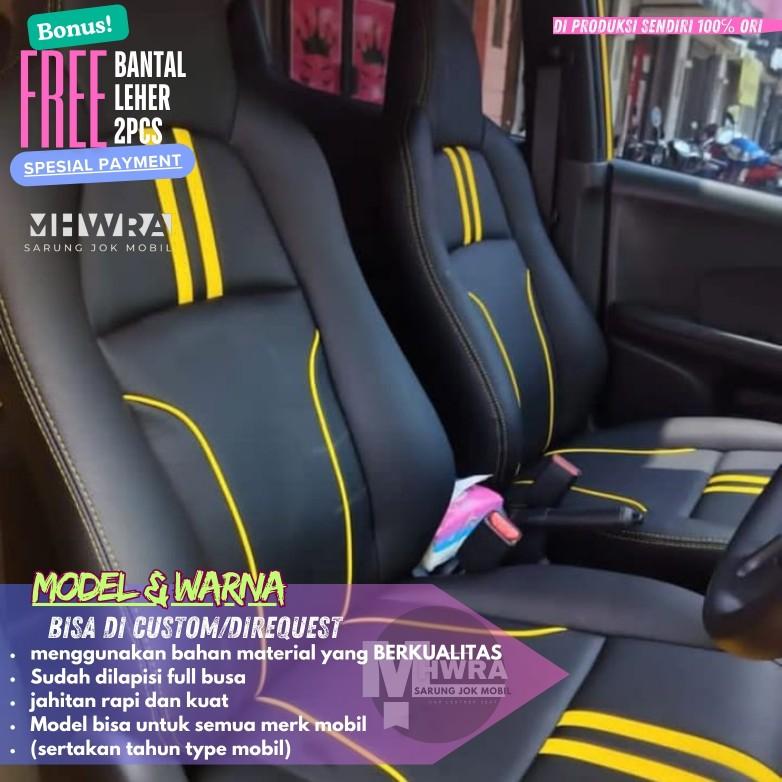 Product Introduction of Sarung jok mobil calya sigra full 3 baris bahan kulit sintetis Astra grade A (harga standar) toyota daihatsu CALYA SIGRA Car COD bayar ditempat 56