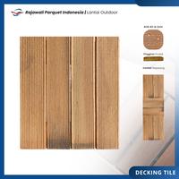 Gambar Decking Tile Kayu Asli Kalimantan 49x49 cm (LANTAI OUTDOOR) - 26 x 26 cm dari RAJAWALI PARQUET OFFICIAL_NEW Kab. Bandung 5 Tokopedia