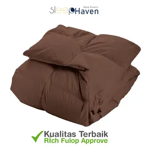 SleepHaven Selimut Bedcover Tebal Lembut Microtex All Size