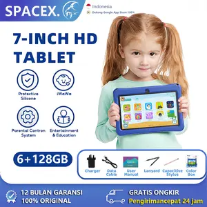 SPACEX KIDS STUDY TAB A15 Tablet Anak Hadiah Anak Tablet 7.1 inci Layar Penuh Layar Besar Wifi 5G Tablet Anak-anak Belajar Ponsel Kantor Tablet Game Tablet Harga Rendah Tablet Jaminan Resmi tablet anak untuk belajar