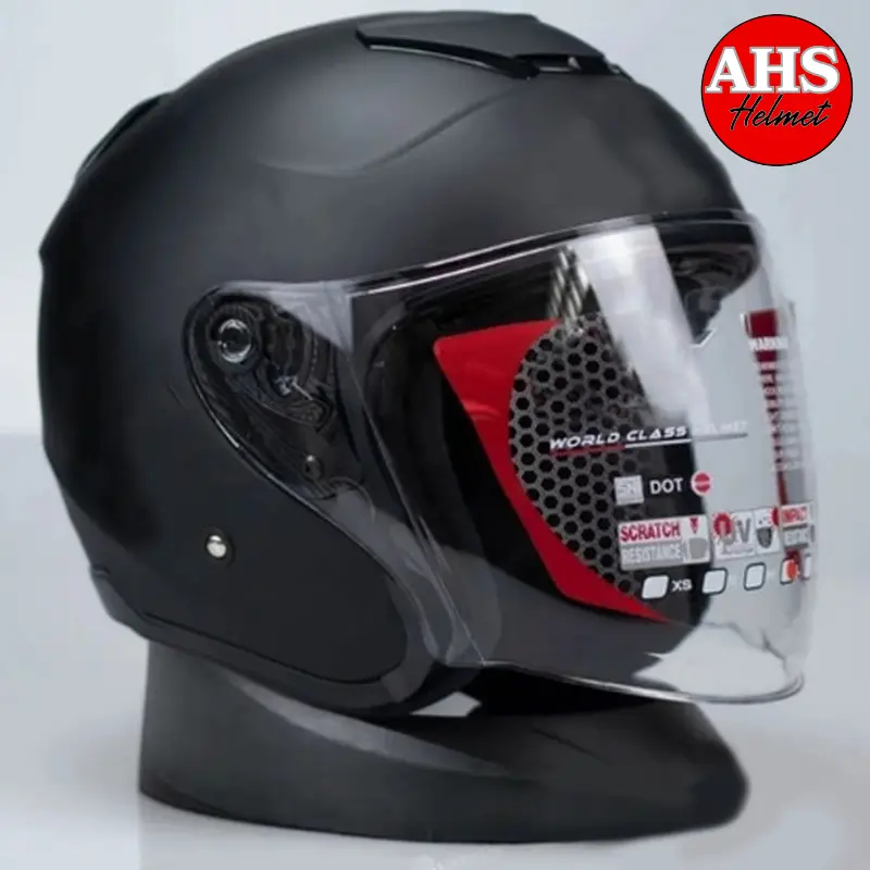 HELM KYOTO MERK MVP GRATIS STIKER SINGLE VISOR STANDART SNI Motorcycle 1