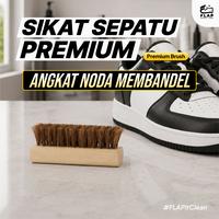 Gambar Flap Shoes Care - Sikat Perawatan Pembersih Cleaner Sepatu & Tas Bulu Kuda - Premium Shoe Brush - Premium Brush dari Flap Shoes Care Kota Salatiga 1 Tokopedia
