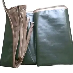 Lembaran Terpaulin Custom Hijau Army Tebal A20