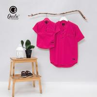 Gambar Qurlu - Kemeja Koko Dewasa/Anak warna PINK FUSIA (Bisa couple ayah anak) - Pendek, Anak,sz 2 dari QURLU Kota Surabaya 4 Tokopedia