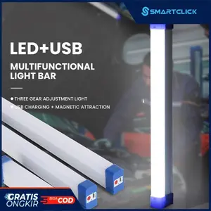 Lampu LED Emergency Darurat Isi Ulang USB 30W 60W 80W Indoor Outdoor PS09
