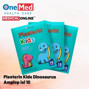 PLESTER ANAK PLESTERIN KIDS DINOSAURUS ONEMED ISI 10 PER PACK PCS MEDICALONLINE MEDICAL ONLINE