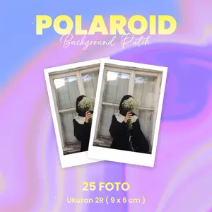 Cetak Foto Polaroid 2R 25pcs Po Langsung Proses harga terjangkau premium harga terjangkau cuatom