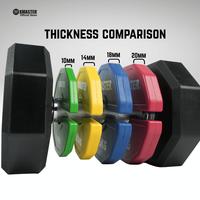 Gambar XMASTER Add-on Change Plate 0.5kg 1kg – Piringan Tambahan Dumbbell & Barbell Gym, Beban Tambahan - 0.25kg Sepasang dari XMASTER Gym Equipment ID Kab. Tangerang 4 Tokopedia