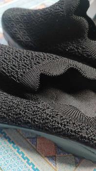 Product Review of FOKU Sepatu Slop Santai Wanita Slip On Sneakers Korea Terbaru from y**i 1