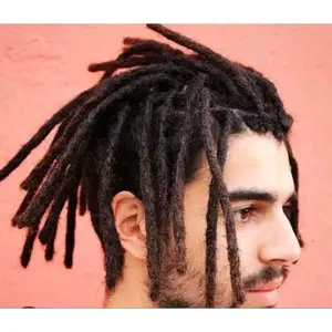 RAMBUT GIMBAL ISI 10 HELAI DREADLOCK RAMBUT SAMBUNG RAMBUT REGGAE BRAIDING HAIR NATURAL LOCC