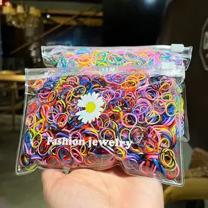 [COD] 500PCS Ikat Rambut Karet Jepang Anak Model Korea Karet Rambut