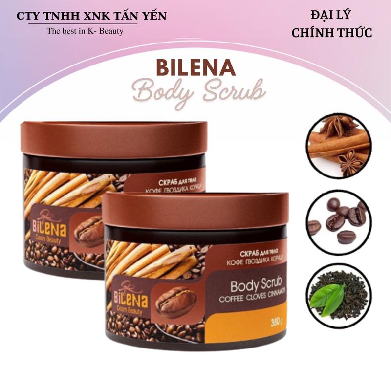  Tẩy Da Chết Body Quế Hồi Body Scrub Bilena 380g 