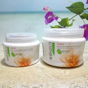 2 pcs] SHINZUI body scrub skin lightening mengangkat sel kulit mati 200gr bpom  Lulur Perontok  Tubuh Mencerahkan
